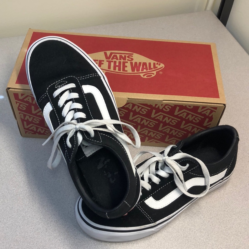 Vans suede award black/white